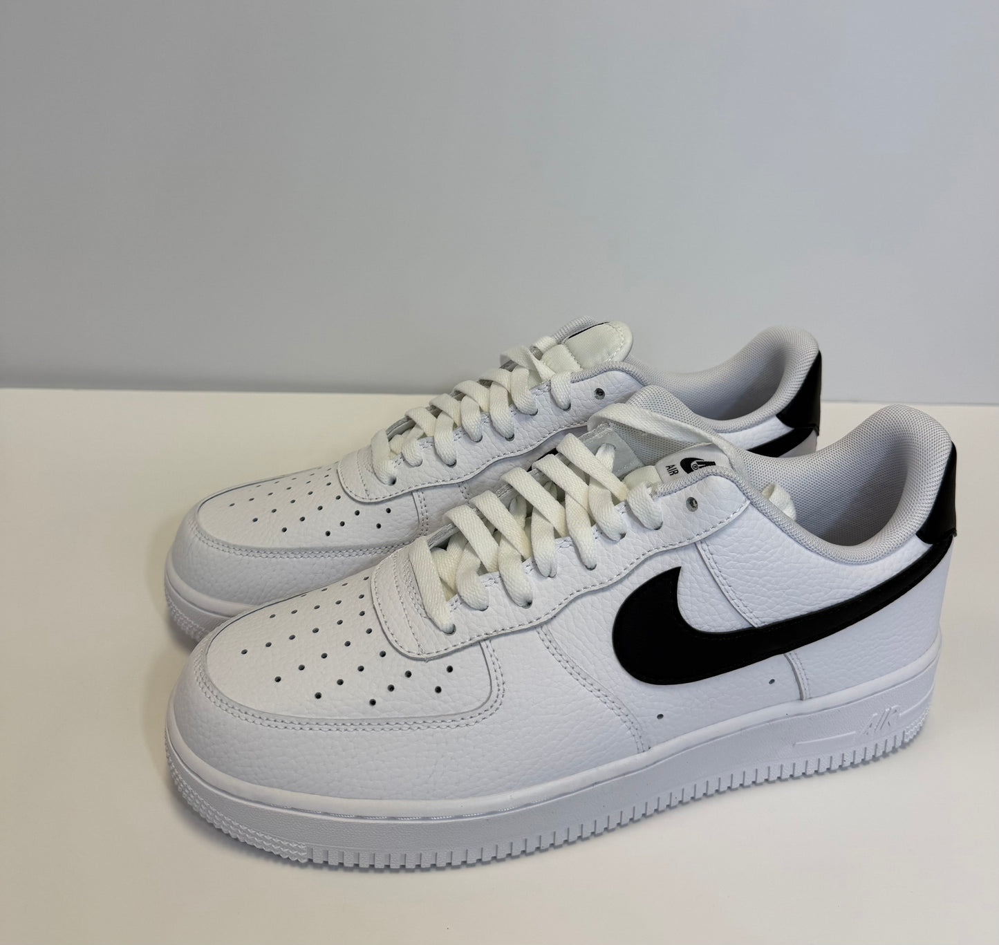 Nike Air Force 1 Low 'White/Black Swoosh' Sneakers