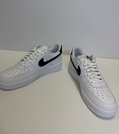 Nike Air Force 1 Low 'White/Black Swoosh' Sneakers