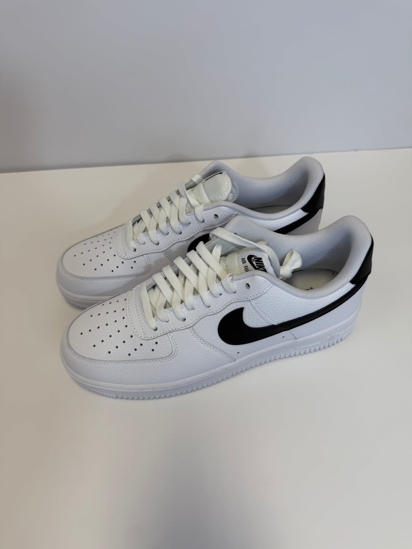 Nike Air Force 1 Low 'White/Black Swoosh' Sneakers